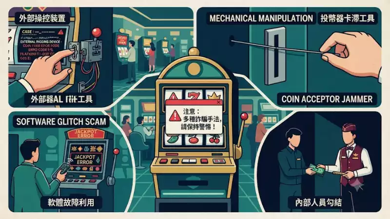 老虎機詐騙手法