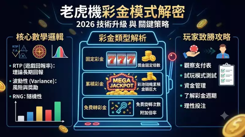 老虎機彩金模式解密