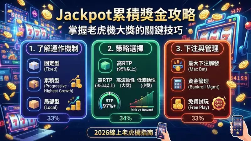 Jackpot累積獎金攻略