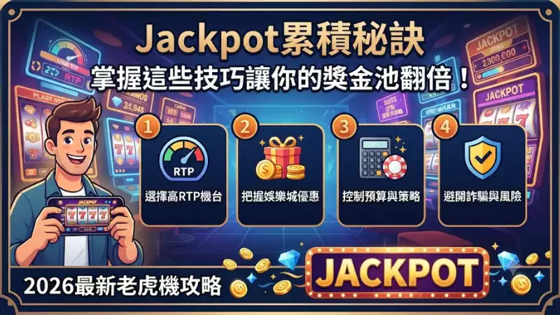 Jackpot累積秘訣