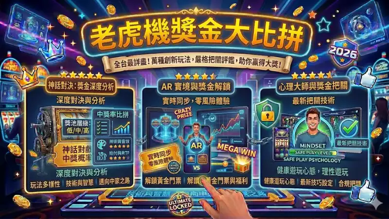 老虎機獎金大比拼：邊款遊戲最抵玩？