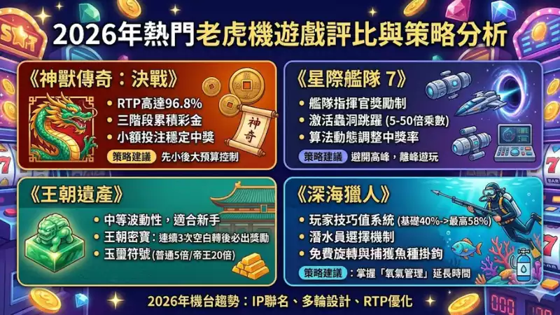 爆紅老虎機遊戲評比
