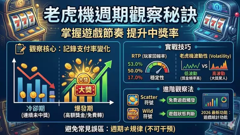 老虎機週期觀察秘訣