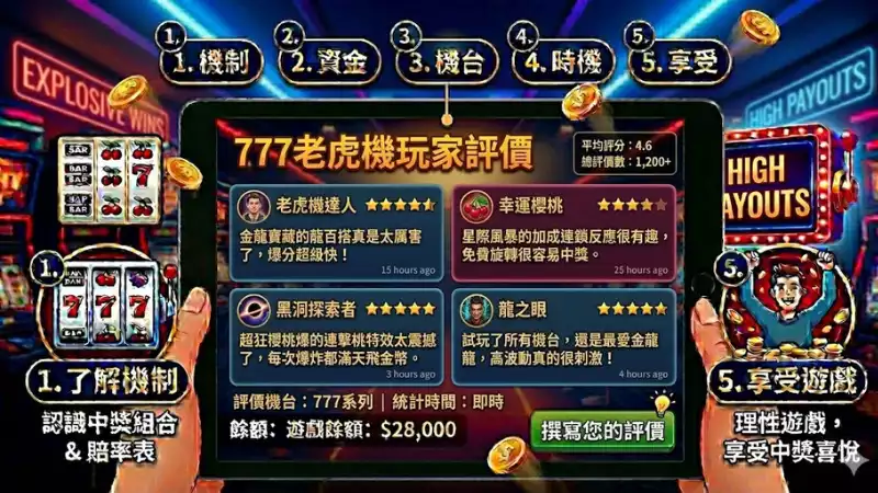 777老虎機玩家評價