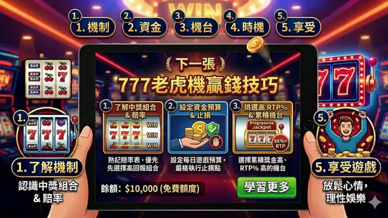 777老虎機贏錢技巧