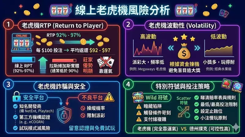 線上老虎機風險分析