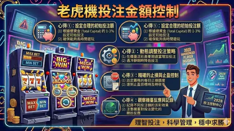 老虎機投注金額控制