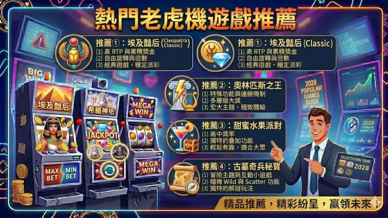 熱門老虎機遊戲推薦
