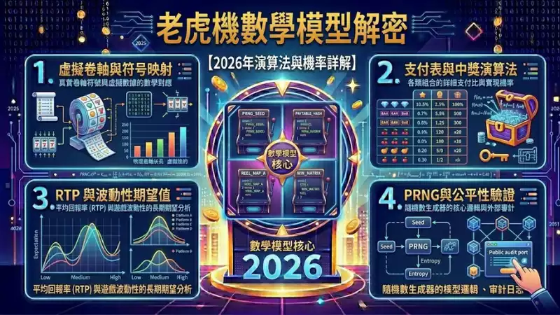 老虎機數學模型解密：揭開吃角子老虎機背後的運作機制