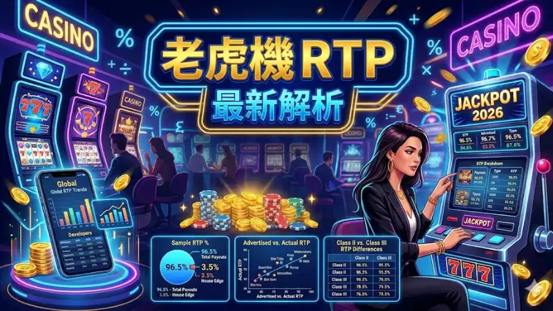 老虎機RTP最新解析:2026年玩家必懂的關鍵數據