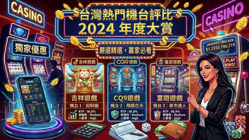 台灣熱門機台評比