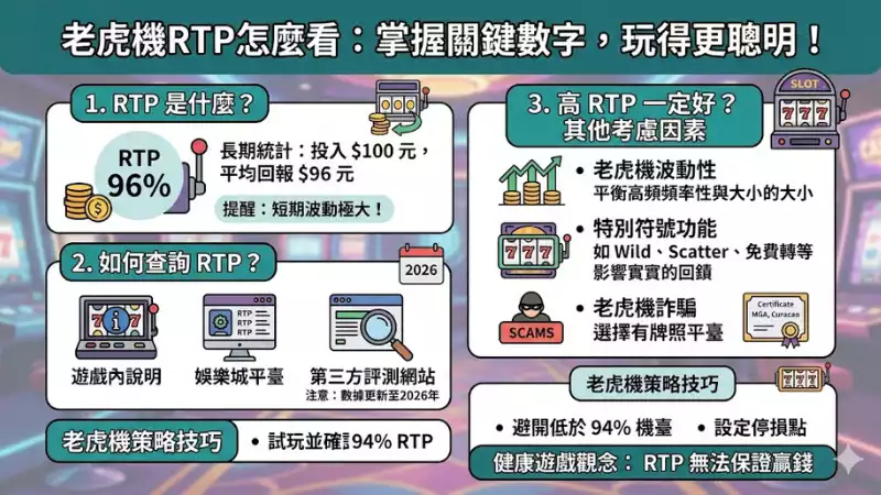 老虎機RTP怎麼看