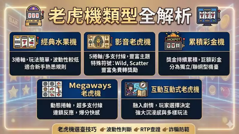 老虎機類型全解析