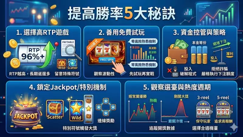 提高勝率5大秘訣