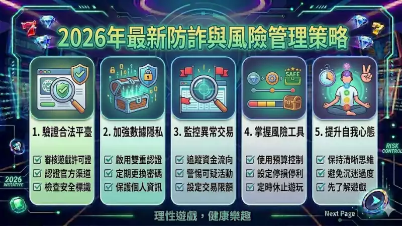 線上老虎機安全指南：2026年最新防詐與風險管理策略