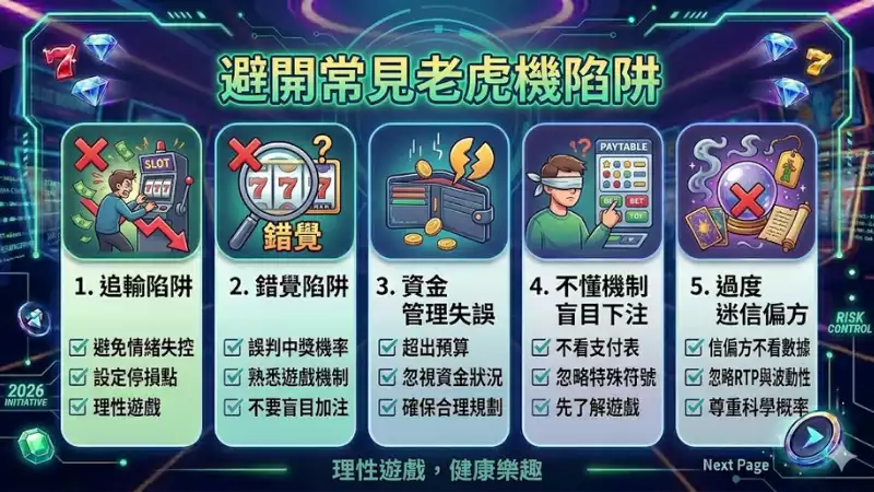避開常見老虎機陷阱