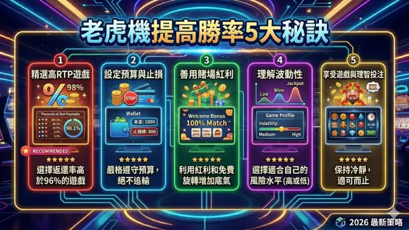 提高勝率5大秘訣